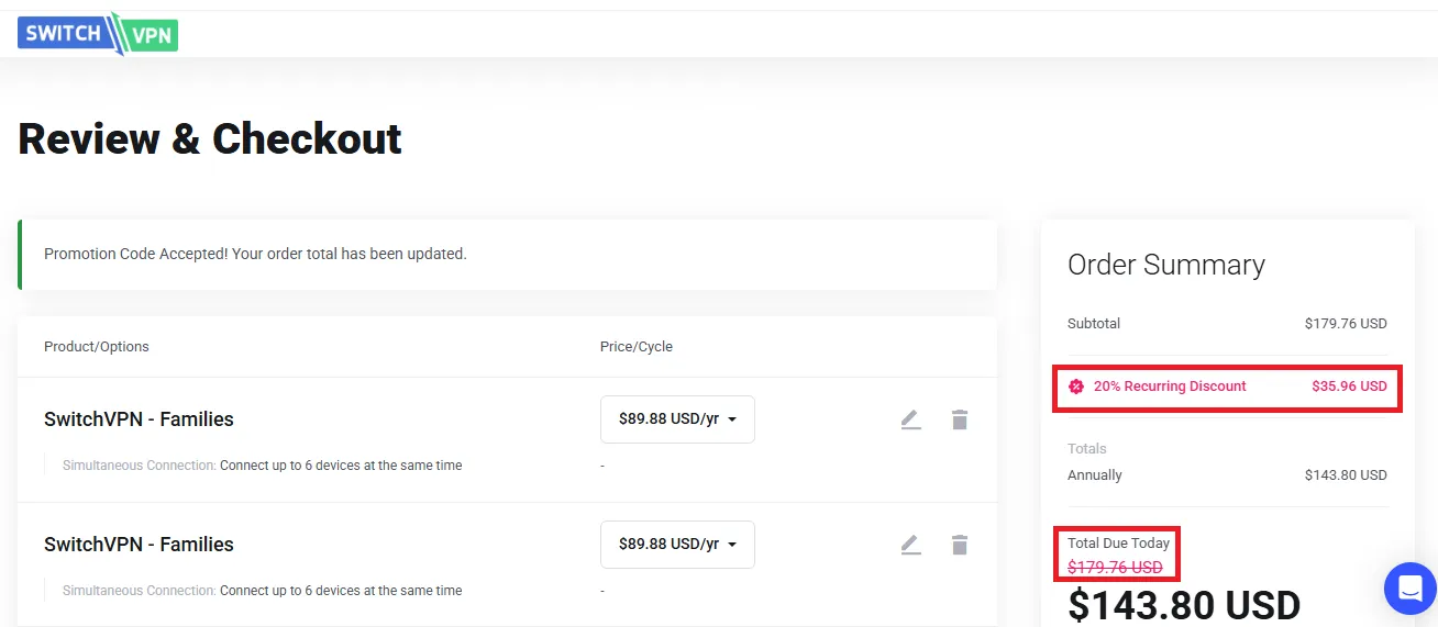 SwitchVPN coupon code